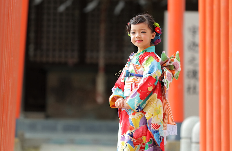 七五三
７歳女の子
外ロケ