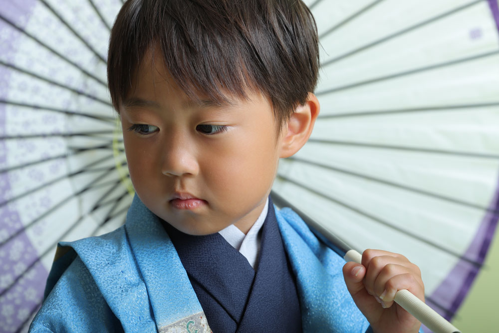 七五三5歳の写真です